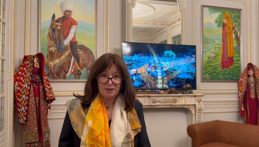 Перед отъездом в Ашхабад руководство Института Diplomatic World посетило Посольство Туркменистана в Бельгии