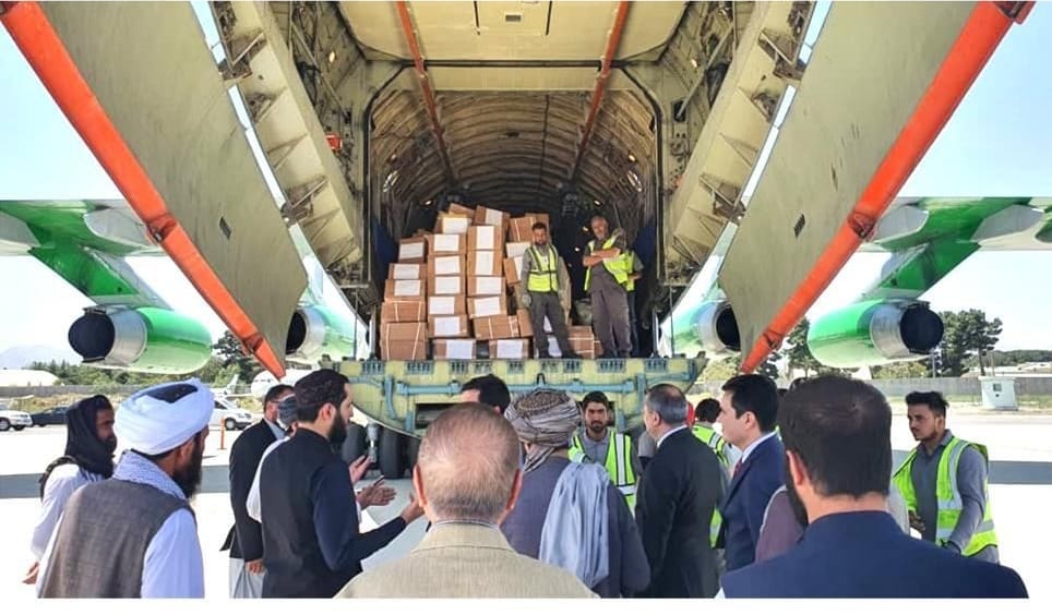 Owganystanda Türkmenistandan iberilen 24 tonnadan gowrak ynsanperwerlik ýük kabul edildi