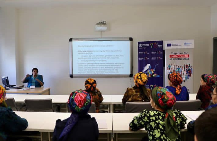 ВОЗ проведет для медиков Туркменистана серию семинаров