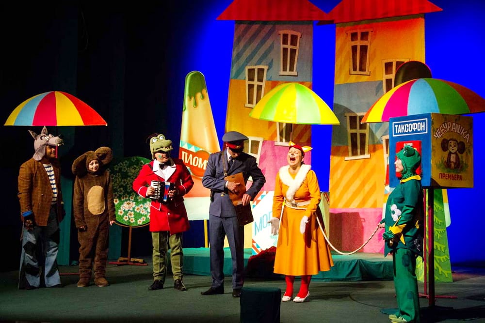 Пушкинский театр в Ашхабаде приготовил для юных зрителей новый спектакль «Похищение Чебурашки» 