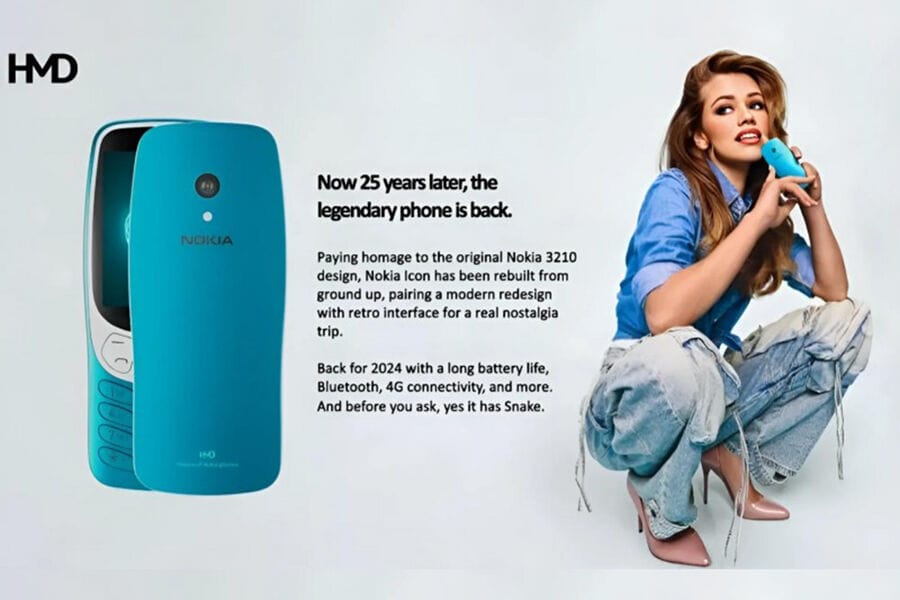 «Nokia» 25 ýyl mundan öňi düwmeli el telefonyny täzeden öndürmäge başlamakçy