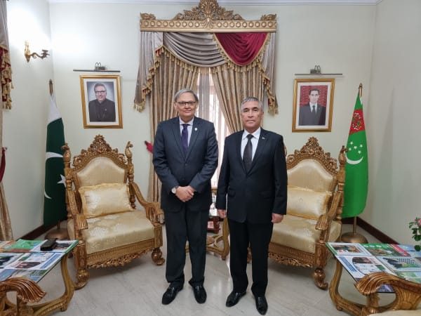 Pakistan Türkmenistan bilen söwda gatnaşyklaryny ösdürmäge gyzyklanma bildirýär