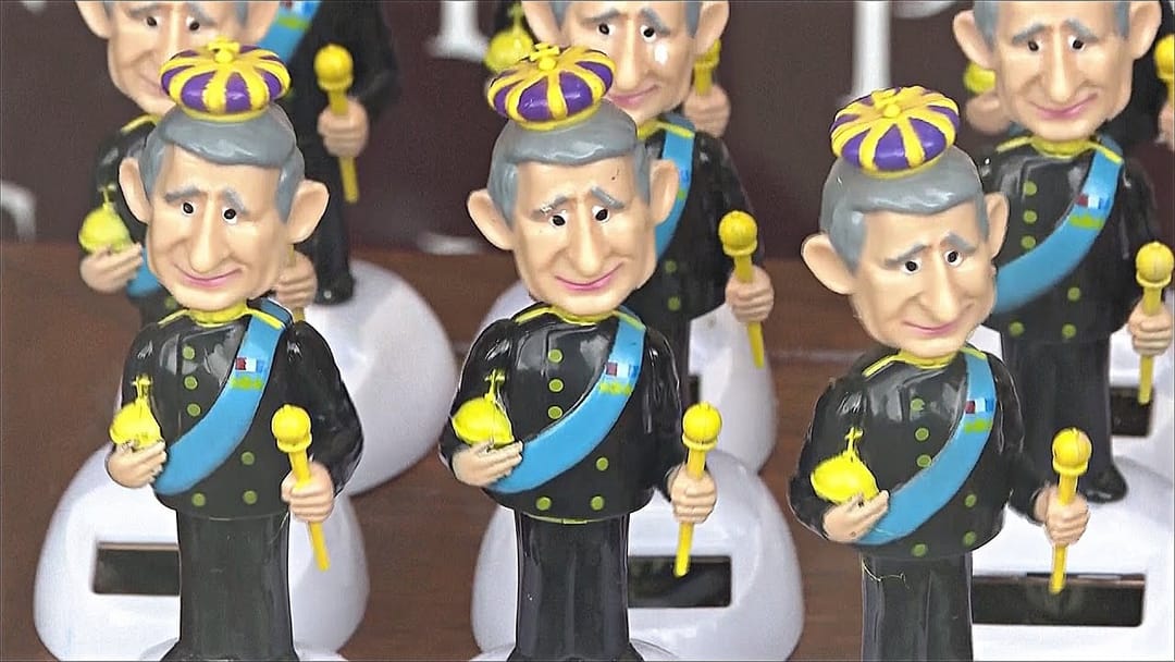Dancing Charles III figurines are sold out in the UK