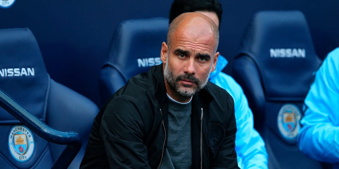 Manchester City coach Guardiola returns to work after surgery
