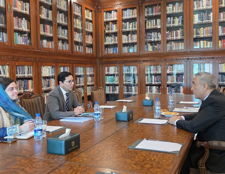 BMG-niň çäklerindäki türkmen-pakistan hyzmatdaşlygy maslahatlaşyldy