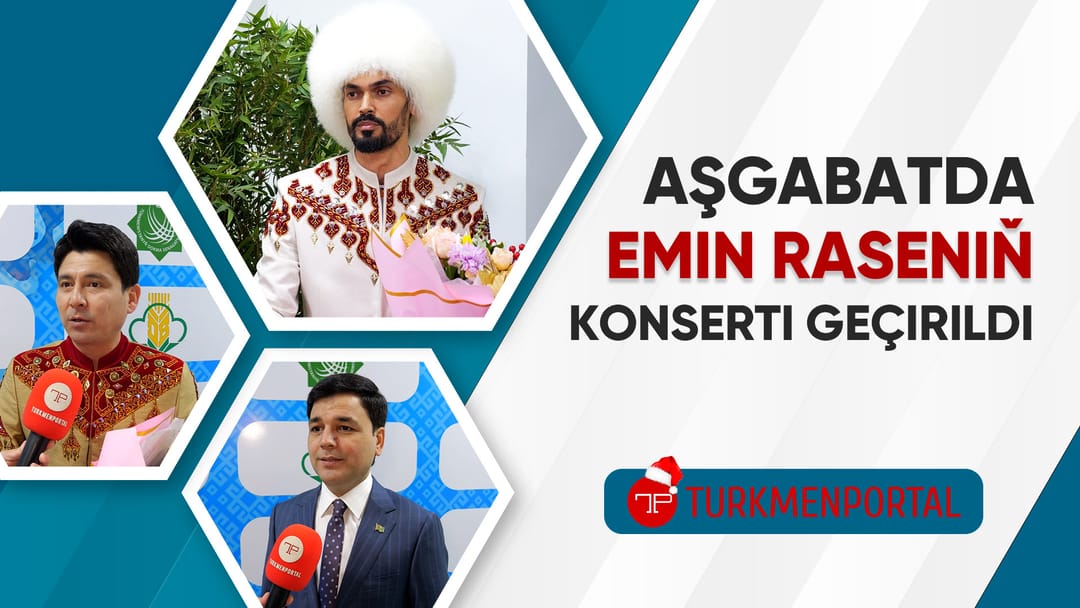 Aşgabatda Emin Raseniň konserti geçirildi