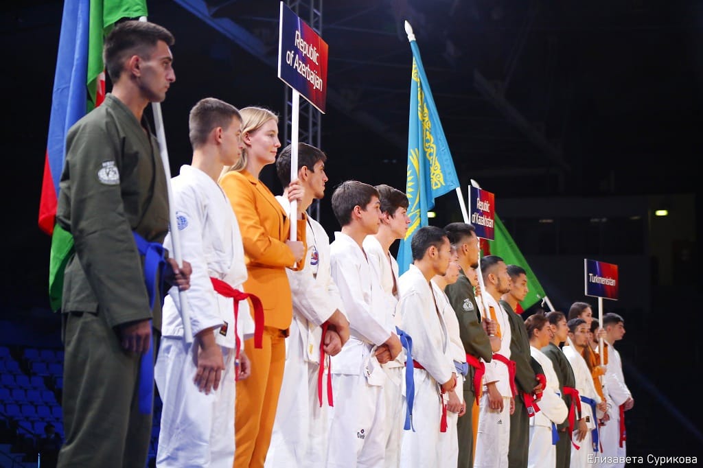 Türkmenistanly türgenler el göreşi boýunça Hazarýaka döwletleriniň arasynda geçirilen halkara ýaryşda dört medal gazandylar
