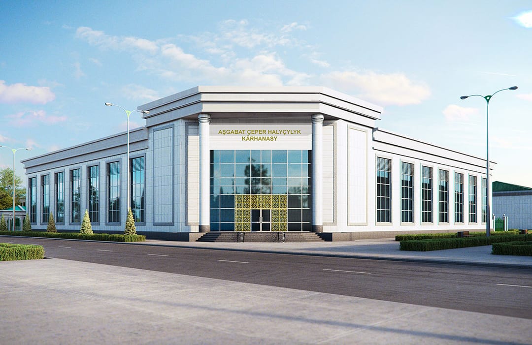 В Ашхабаде будет введено в строй новое здание предприятия художественного ковроделия