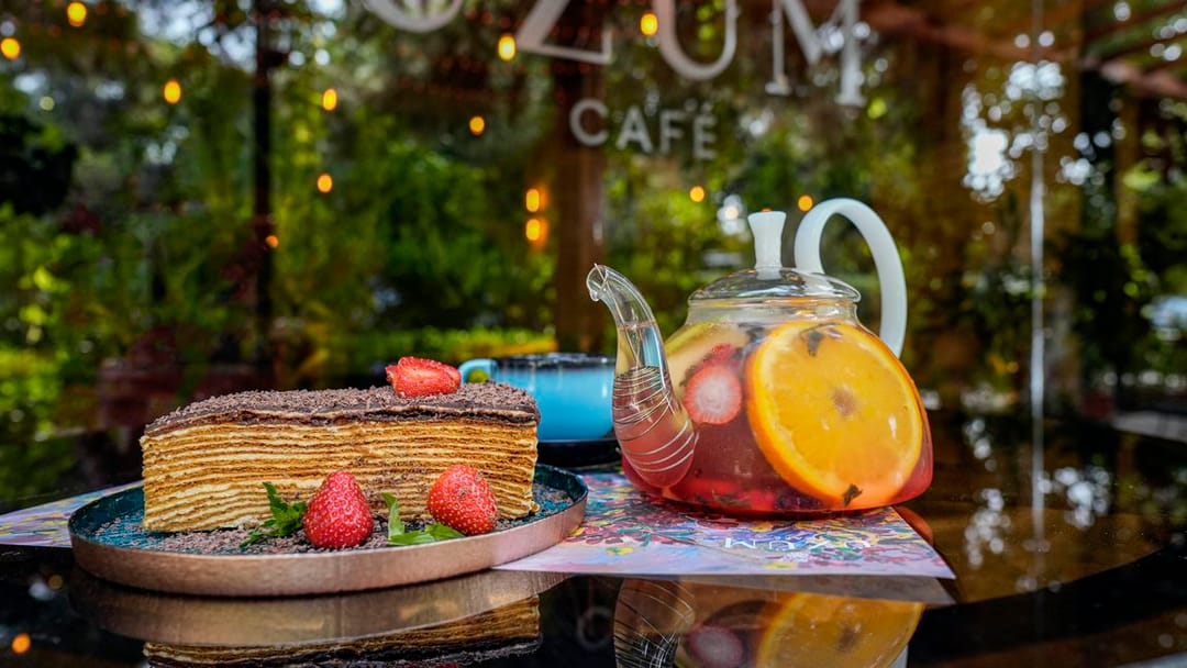 Mood color – summer! Üzüm invites Turkmen citizens to open terrace