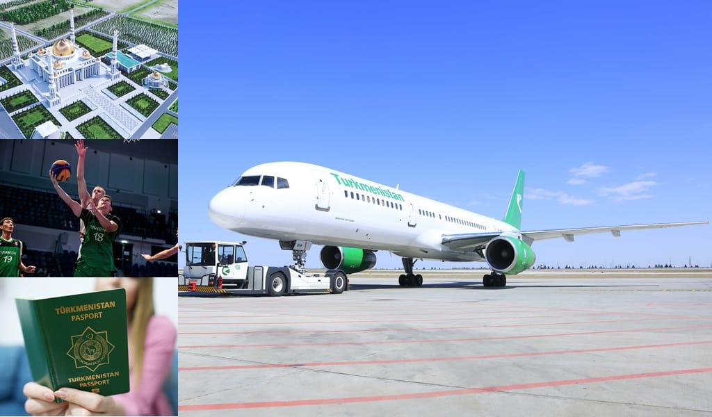 Regular flights between Turkmenistan and Türkiye have been restored, a place for the construction of a mosque in the new center of Ahal has been determined, the cost of air tickets from Ashgabat to Istanbul and Minsk has been made public