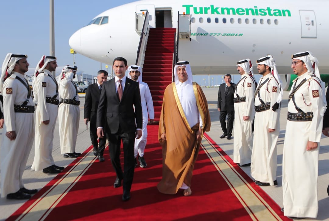 Turkmenistan President arrived to Qatar