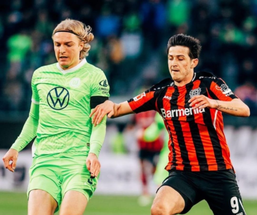 Азмун впервые вышел в стартовом составе «Байера»