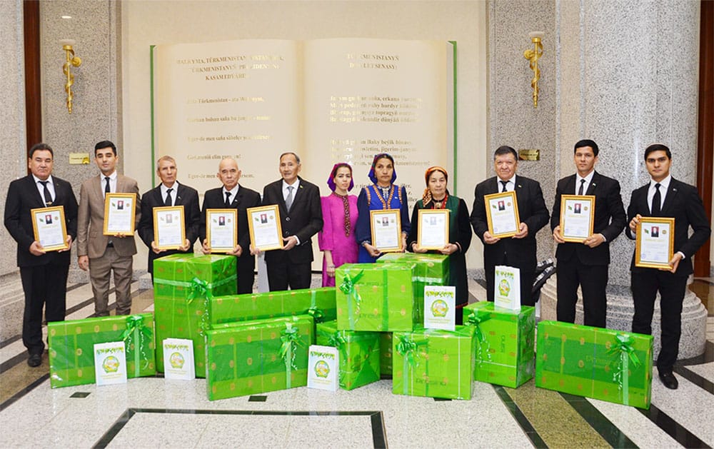 Türkmenistanyň Tebigaty goramak jemgyýetiniň döredilmeginiň 55 ýyllygy mynasybetli bäsleşik geçirildi