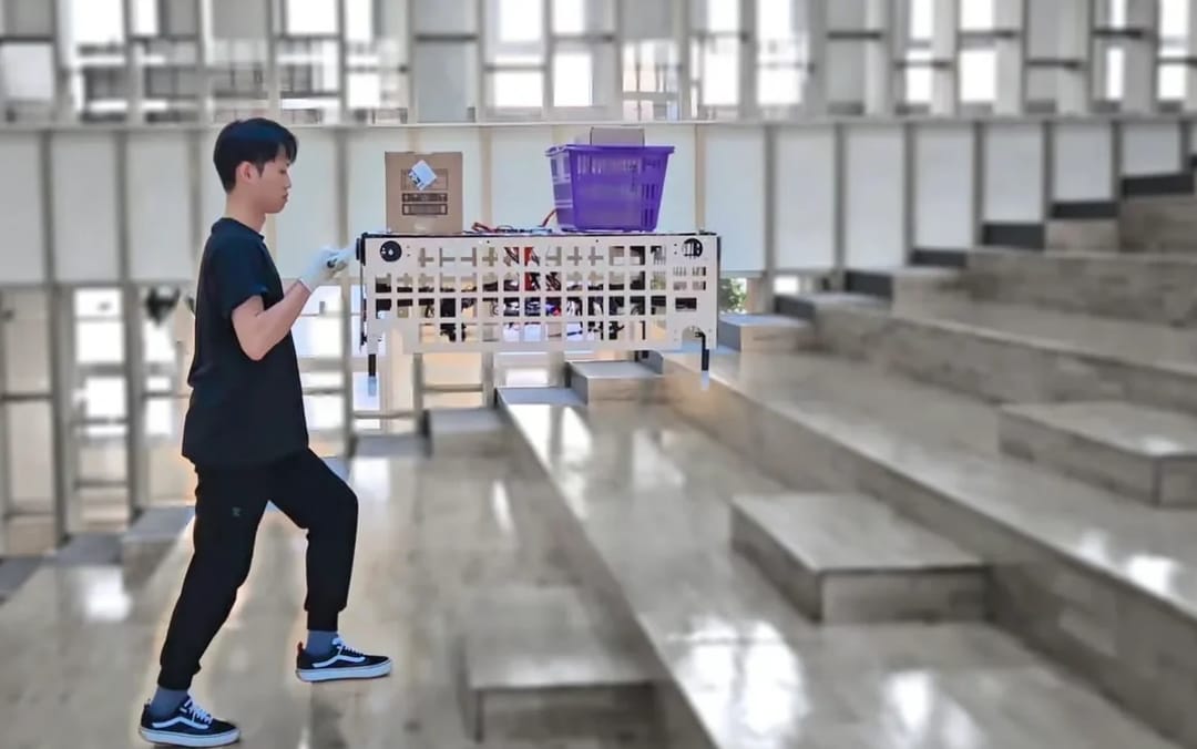 В Сеуле разработали летающую тележку для покупок