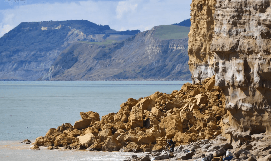 Из-за жары могут обвалиться скалы на южном побережье Англии