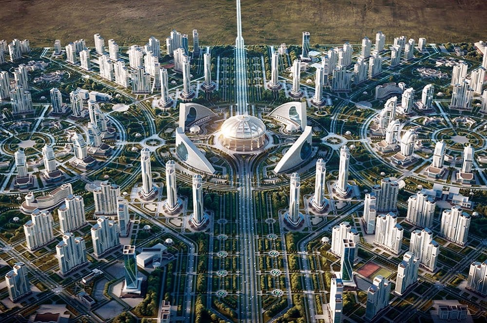 Türkmenistanyň müftisiniň müdiriýeti Ahal welaýatynyň täze merkezinde metjit gurmak üçin halkara bäsleşik yglan etdi