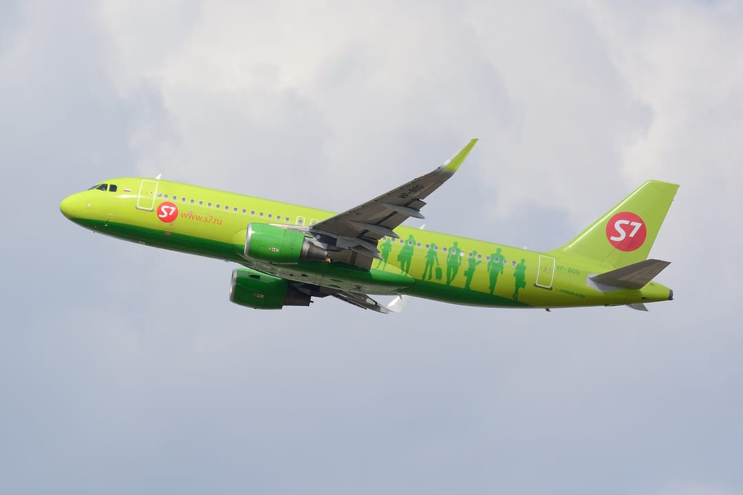 «S7 Airlines» ýene-de Moskwadan Aşgabat şäherine uçuşlary ýerine ýetirýär
