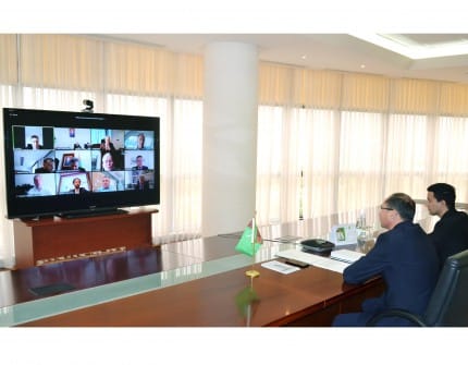 Возможности туркмено-французского экономического сотрудничества были рассмотрены на онлайн-встрече