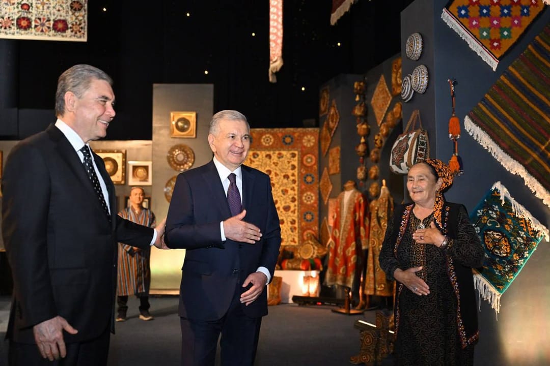 Национальный Лидер туркменского народа посетил ЭКСПО-центр в Самарканде