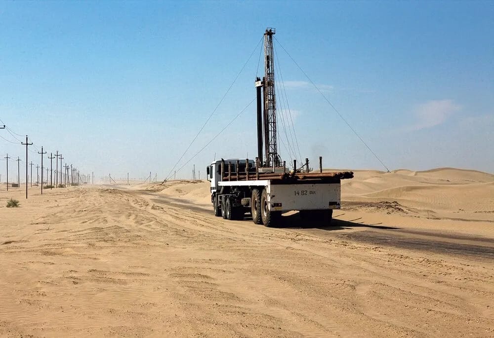 Mary gidrogeologiýa ekspedisiýasy tarapyndan sebitlerde ýerasty suwuň gözleg-barlag işleri geçirilýär