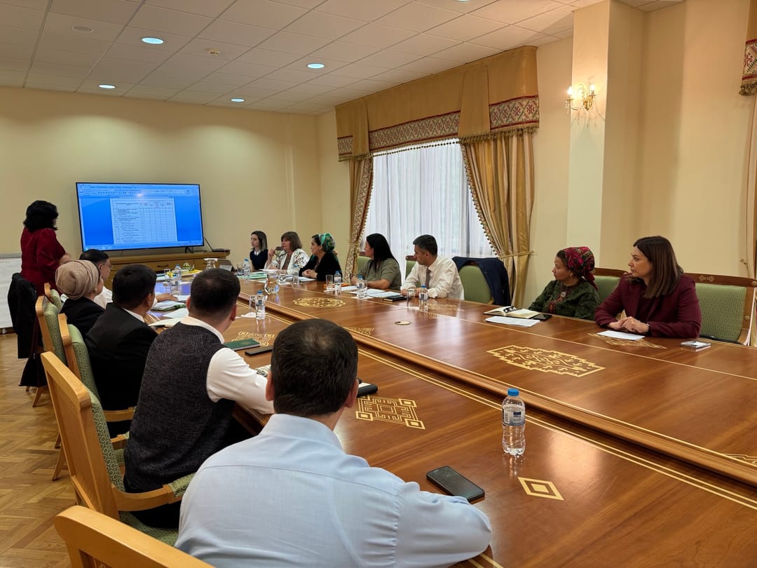 ПРООН в Туркменистане проводит ряд встреч по укреплению статистического потенциала