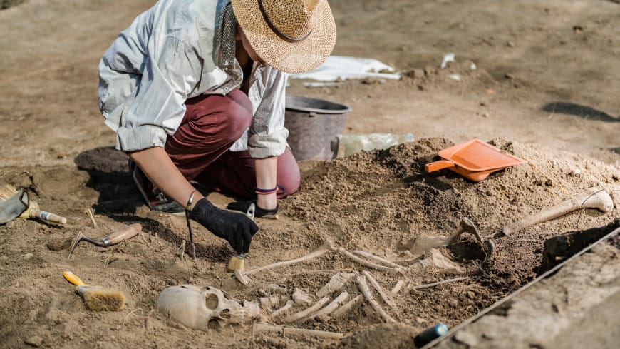 The largest ancient human skull was found in China