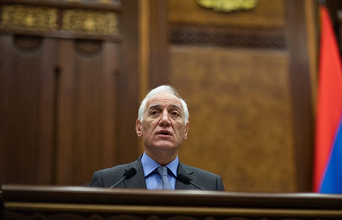 Vahagn Khachaturyan officially assumed the position of the President of Armenia