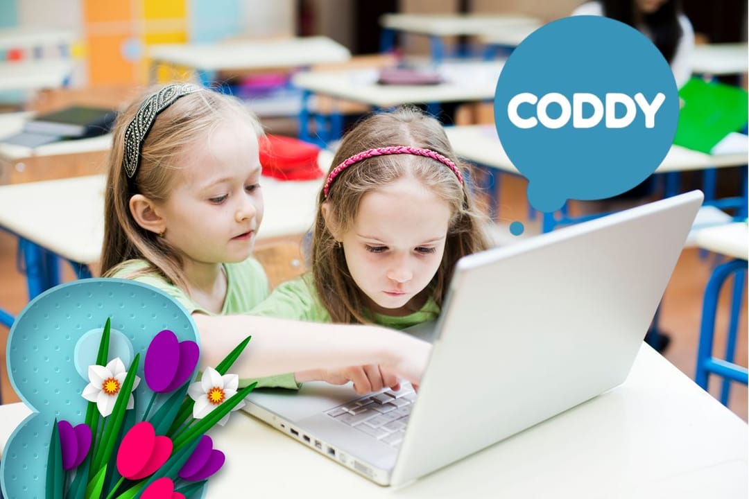 Coddy объявила о 50% скидке для девочек в честь 8 Марта