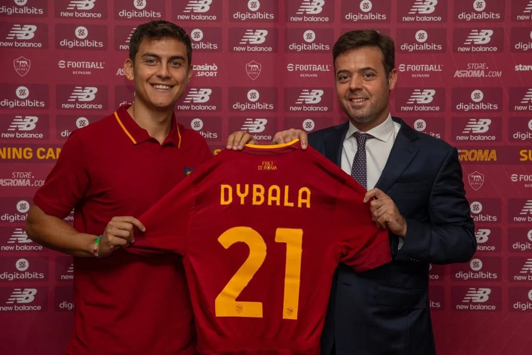 «Рома» объявила о подписании Пауло Дибала