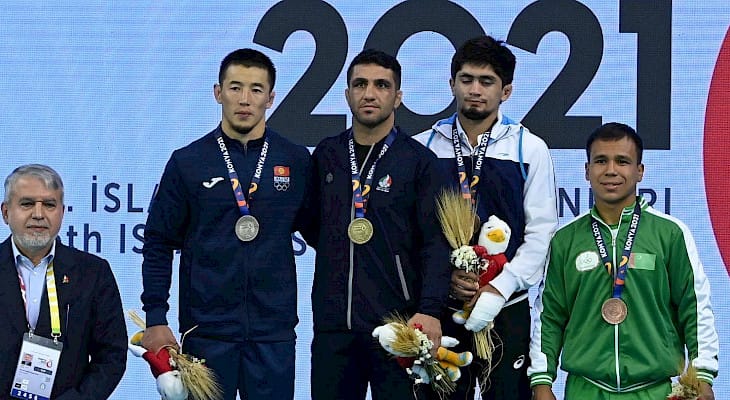 Turkmen Greco-Roman wrestler won bronze at the V Islamic Solidarity Games