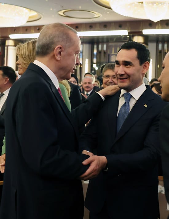 Serdar Berdimuhamedow Ärdoganyň wezipä girişmek dabarasyna gatnaşdy 