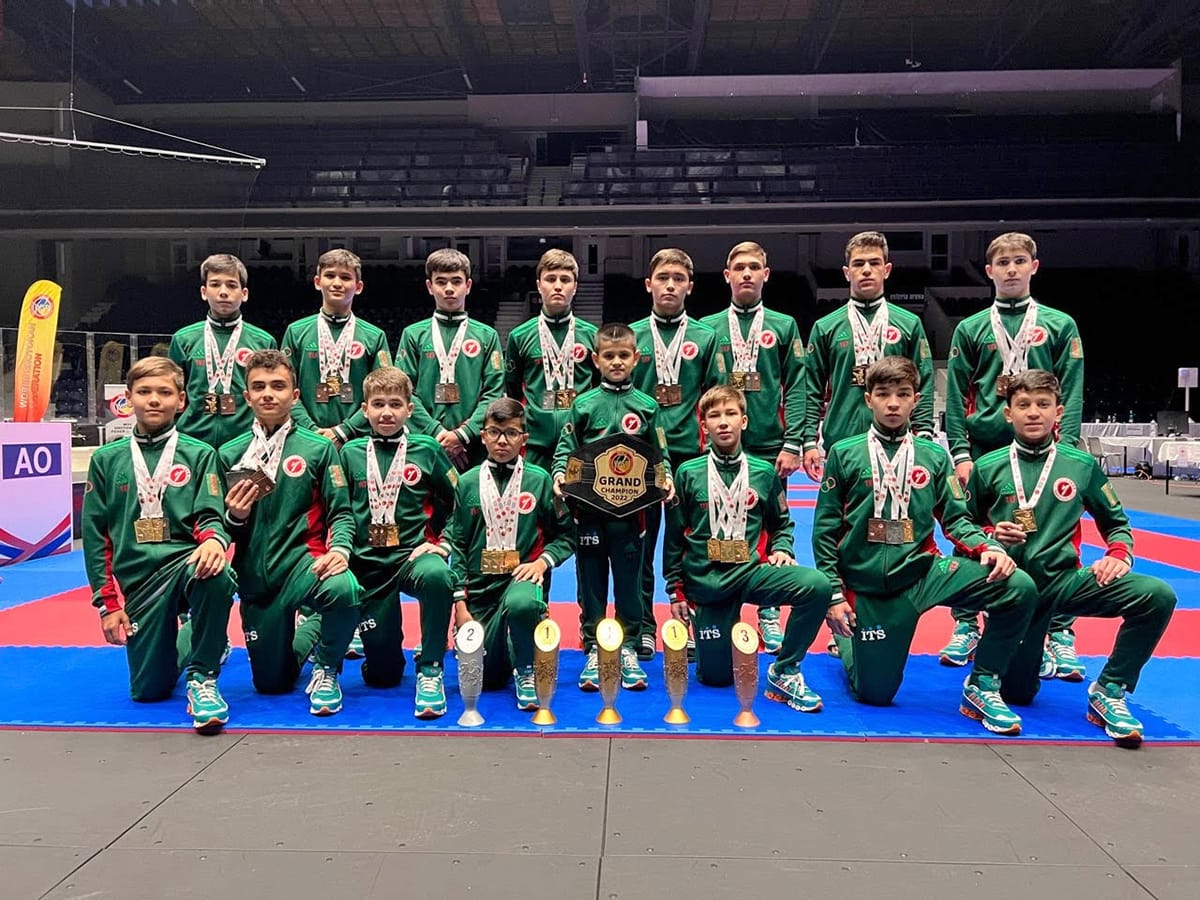 Туркменские каратисты завоевали 42 медали во второй день ЧМ-2022 в Чехии