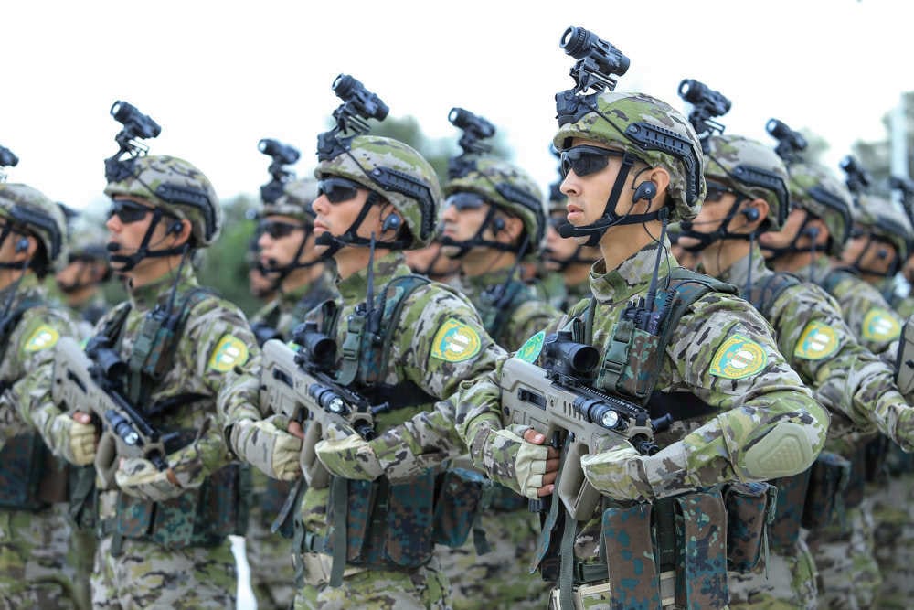 В Ашхабаде прошёл парад вооружённых сил Туркменистана