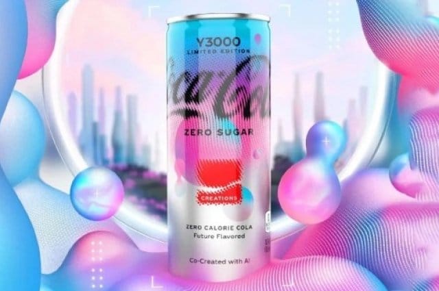 Coca-Cola has released a limited edition Y3000 drink created using AI
