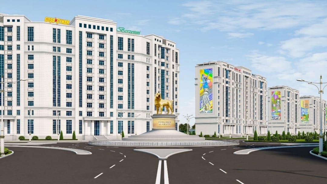 В Ашхабаде появится скульптура туркменского алабая