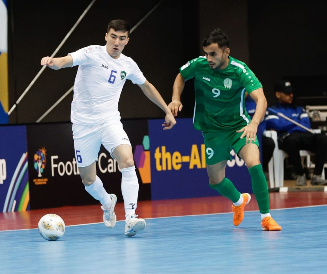 Türkmenistanyň futzal ýygyndysy Aziýanyň kubogy ― 2022-däki ilkinji duşuşygyny geçirdi