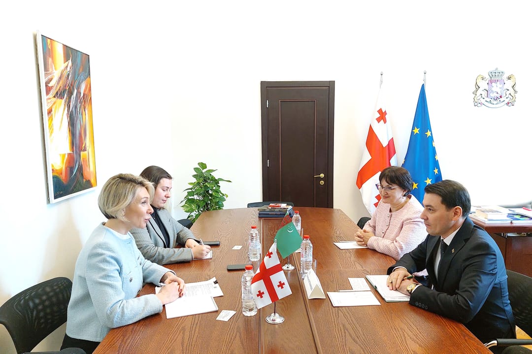 Türkmenistan ve Gürcistan, parlamentolar arası işbirliğini güçlendirmeyi planlıyor