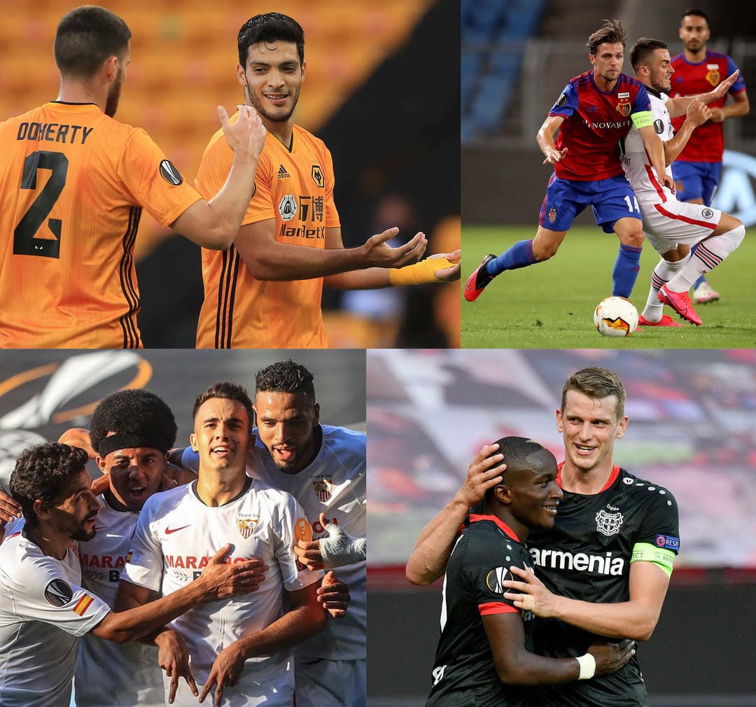 “Sewilýa”, “Baýer”, “Bazel” hem-de “Wulwerhempton” çärýek finalda