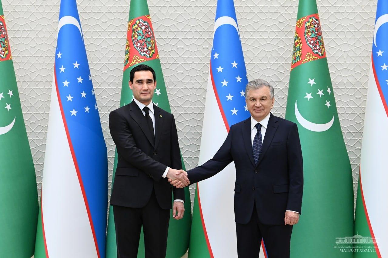 Serdar Berdimuhamedov congratulated Shavkat Mirziyoyev on the Independence Day of Uzbekistan