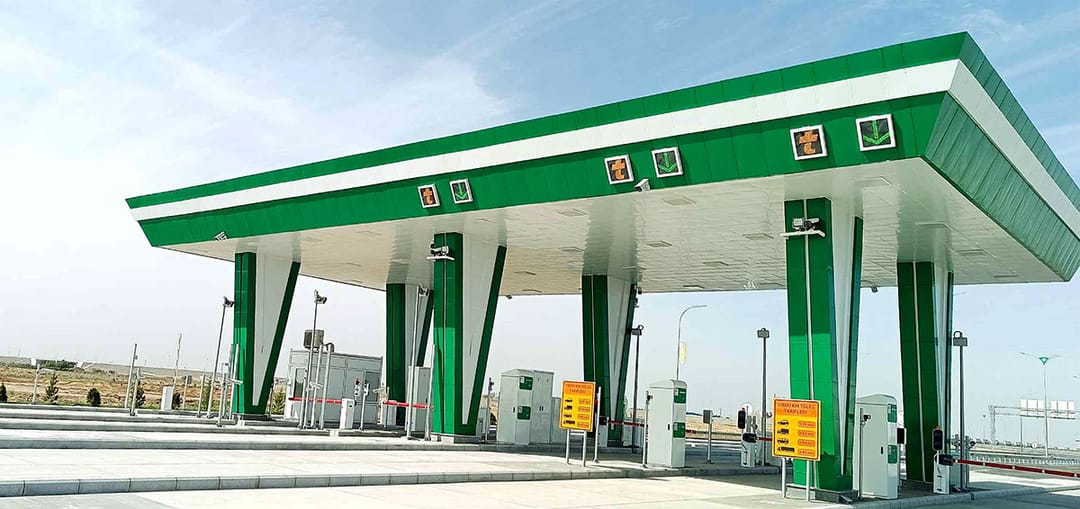 A new section of the Ashgabat-Turkmenabat highway was opened in Turkmenistan