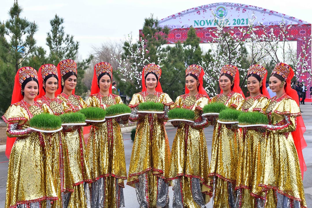 В Туркменистане широко отмечают праздник Новруз