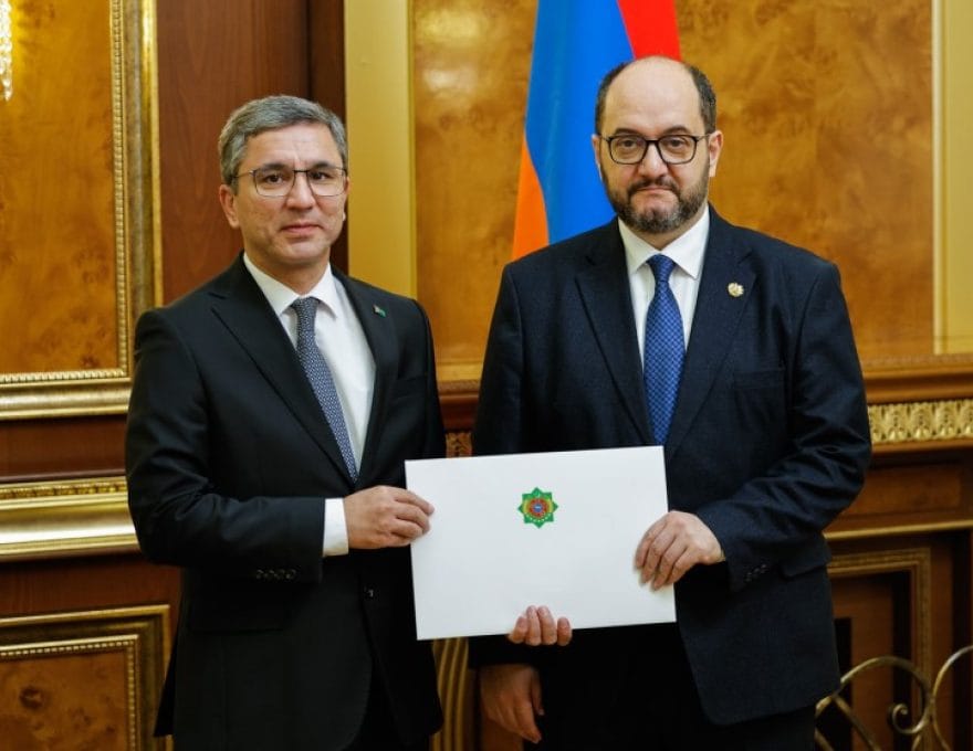 Turkmenistan Invites Pashinyan to International Forum of Peace and Trust