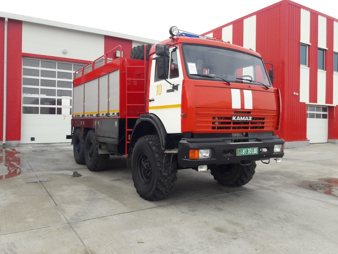 Жители Туркменистана получили СМС-сообщение от Службы пожарной безопасности 