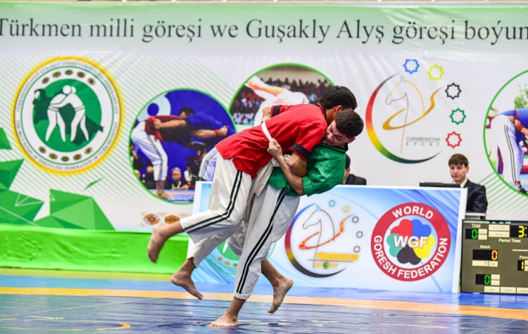 Ашхабад примет международные соревнования по борьбе на поясах «Алыш» в апреле
