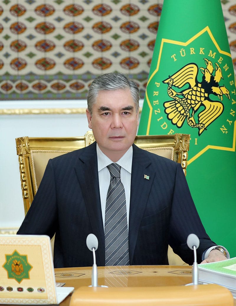 Türkmenistanyň Prezidenti Döwlet howpsuzlyk geňeşiniň mejlisini geçirdi