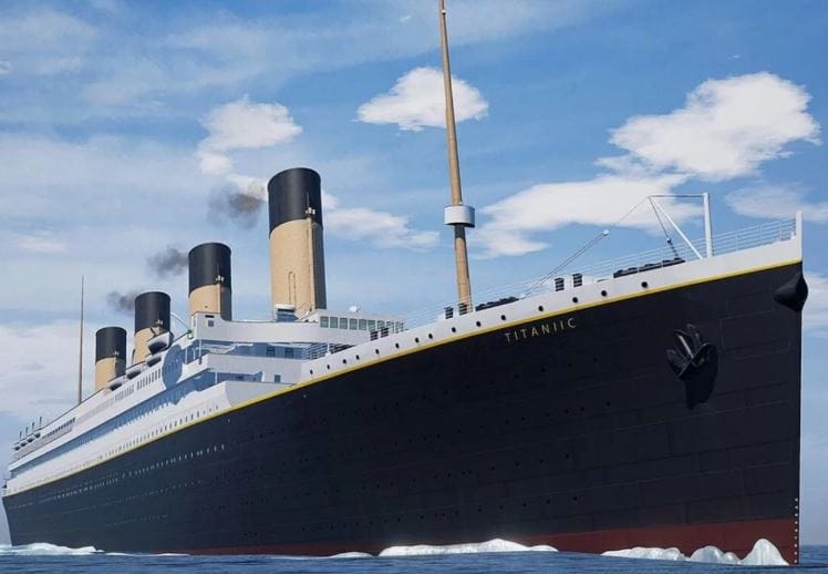 С затонувшего «Титаника» подняли редкое ожерелье из черного стекла