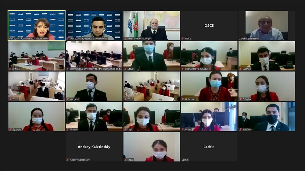 Ashgabat hosts online course on multimedia journalism