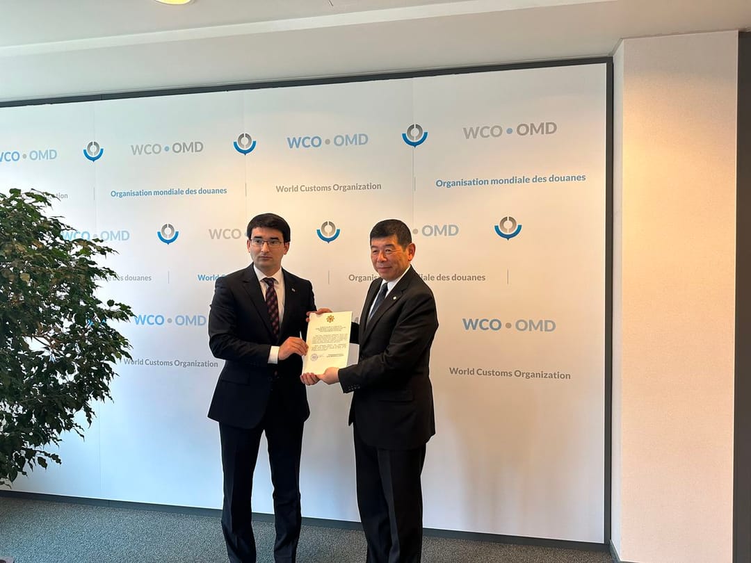 Turkmenistan joined the International Goods Coding Convention