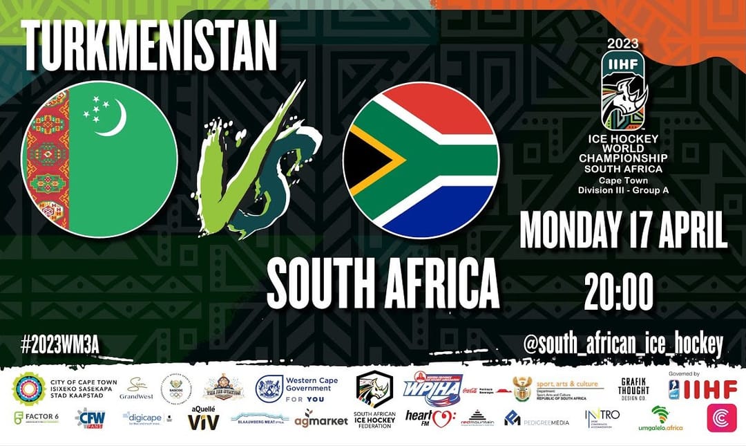 Сборная Туркменистана по хоккею стартует на ЧМ-2023 матчем против ЮАР