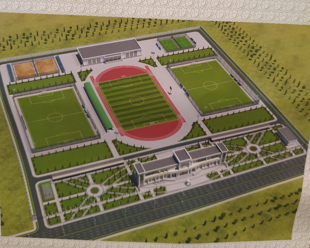 Студенты архитектурно-строительного вуза Туркменистана разработали проект футбольного комплекса